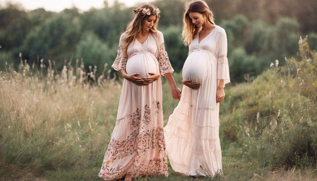 découvrez les dernières tendances en matière de robes de grossesse bohème et trouvez le style parfait pour mettre en valeur votre ventre arrondi avec élégance et confort.