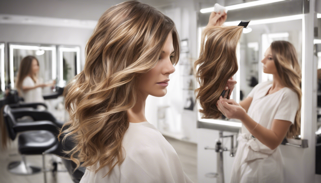 découvrez ce qu'est un balayage en coiffure et les différentes techniques utilisées pour obtenir cet effet de coloration naturelle et lumineuse.