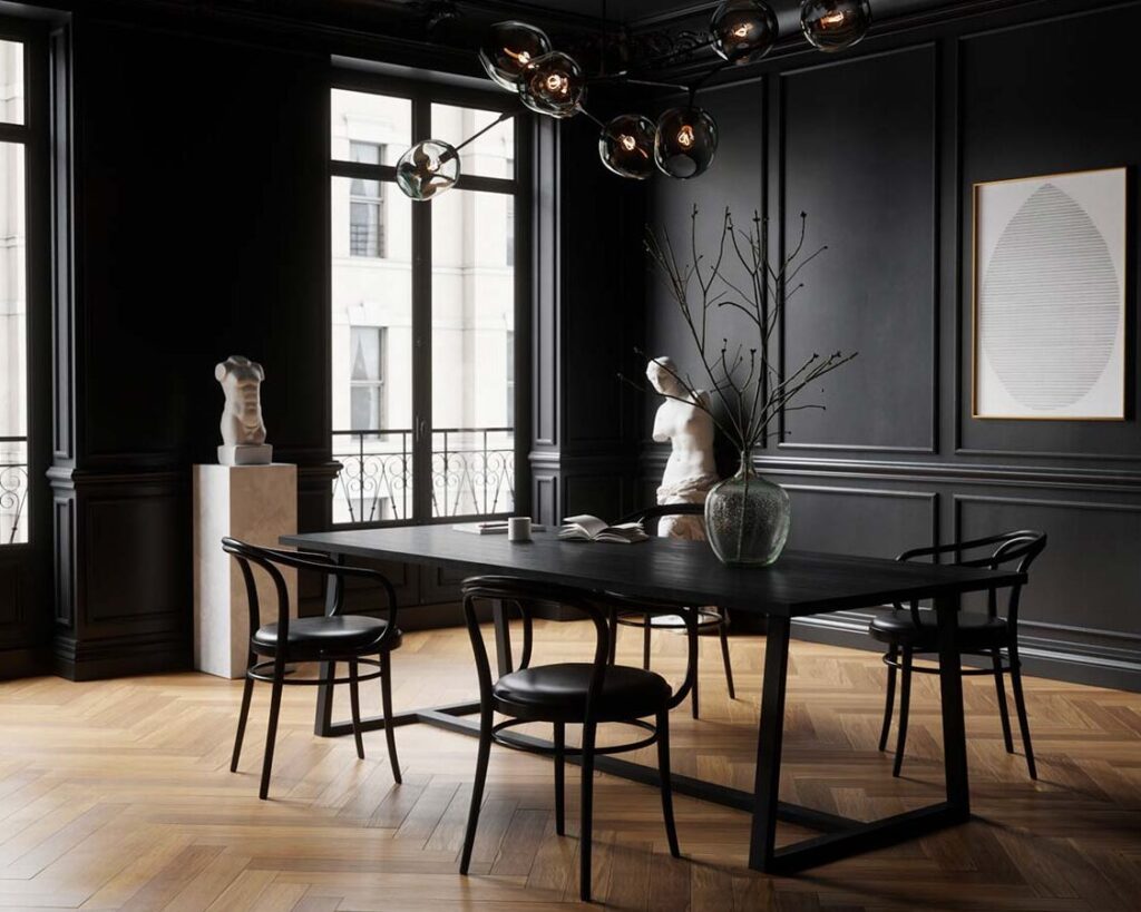 Comment intégrer la couleur noir mat dans votre décoration intérieure ?