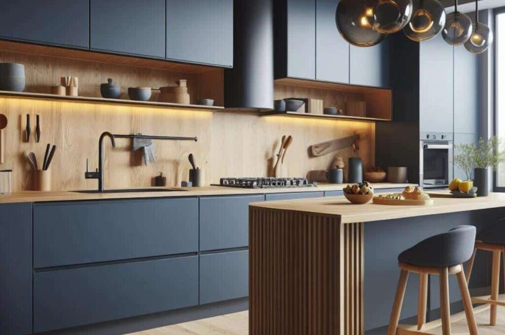 Pourquoi le bleu est la nouvelle tendance dans la décoration de cuisine ?