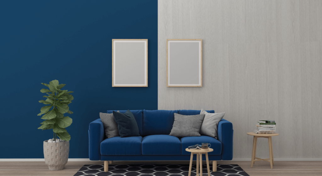 Bleu marine et gris : une palette de couleurs intemporelle pour votre intérieur