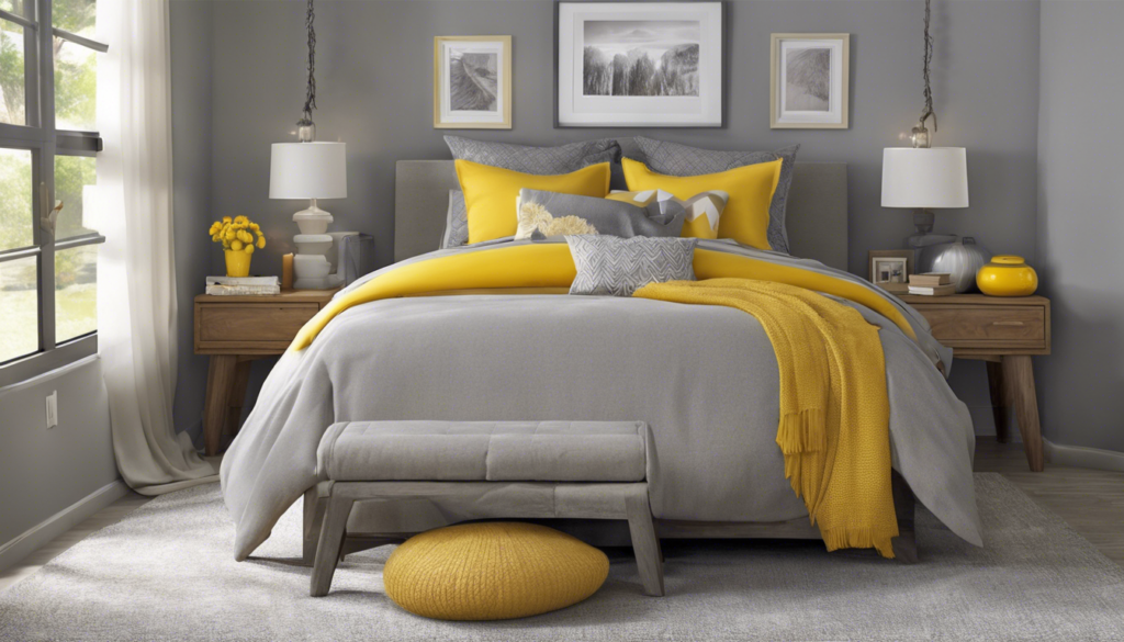 découvrez comment harmoniser les teintes jaune et gris pour créer une chambre apaisante et élégante. explorez des astuces déco, des conseils de combinaison de couleurs et des idées d'aménagement pour transformer votre intérieur en un espace serein et accueillant.