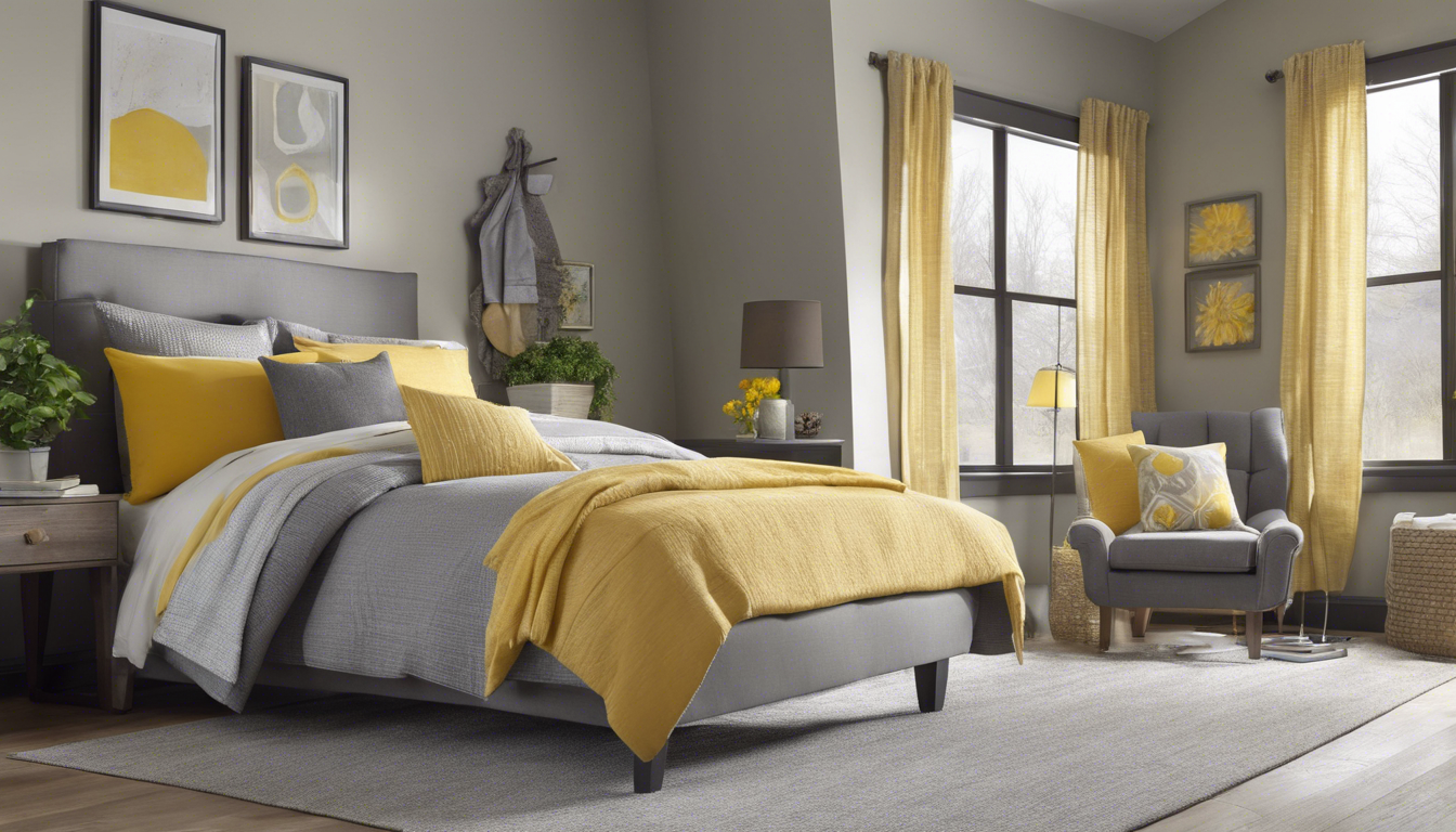 découvrez comment harmoniser les teintes jaune et gris pour créer une chambre apaisante. explorez des conseils de décoration et d'aménagement pour transformer votre intérieur en un espace lumineux et serein, alliant chaleur et douceur.