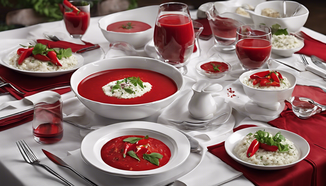 découvrez comment allier les couleurs rouge et blanc dans vos recettes pour apporter une touche d'élégance et d'originalité à vos plats. des conseils pratiques et des idées savoureuses pour sublimer vos créations culinaires.