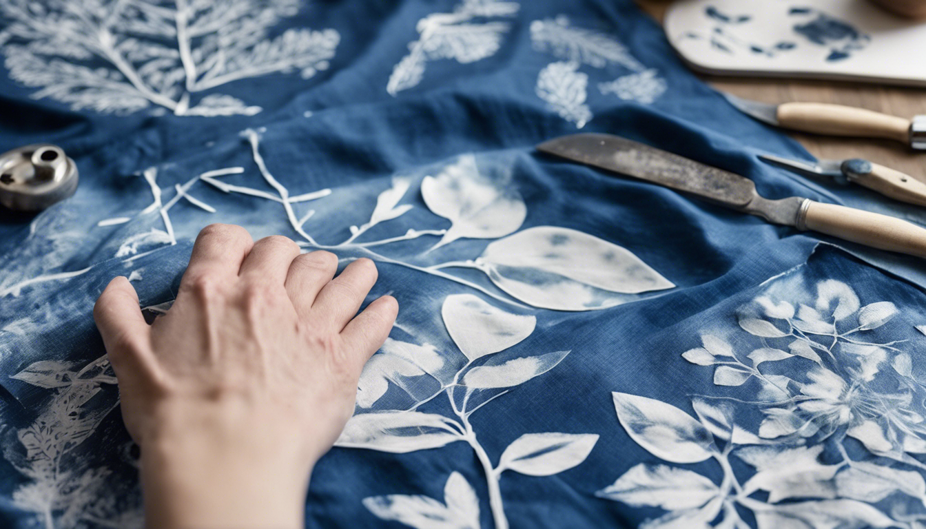 découvrez l'art du cyanotype sur tissu avec nos techniques et conseils pratiques. apprenez à maîtriser cette méthode d'impression ancestrale pour réaliser des créations uniques et personnalisées.