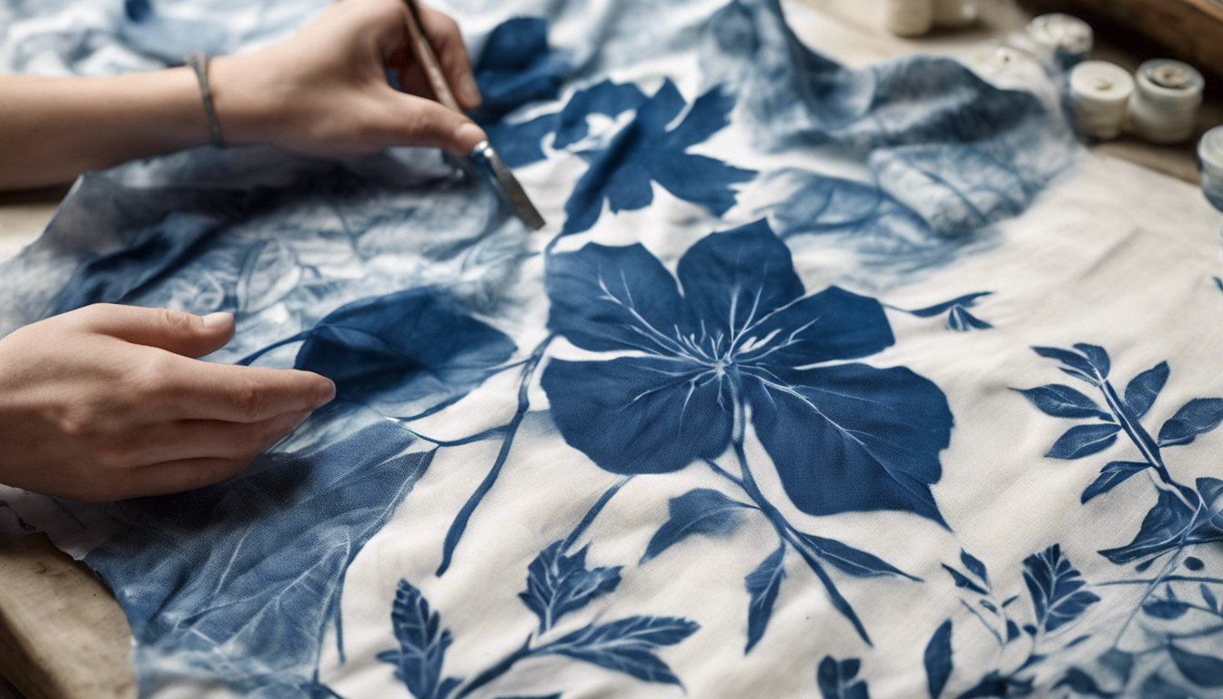 découvrez les secrets du cyanotype sur tissu avec nos techniques et conseils pratiques. apprenez à maîtriser cette méthode d'impression artisanale pour sublimer vos créations et donner vie à des motifs uniques sur vos textiles. transformez vos idées en œuvres d'art inoubliables grâce à nos astuces expertes.