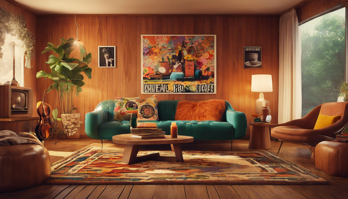 découvrez comment la déco année 70 revient en force, alliant vintage et modernité. plongez dans cet univers coloré, où les meubles rétro et les motifs audacieux s'harmonisent pour créer une ambiance chaleureuse et intemporelle dans votre intérieur.