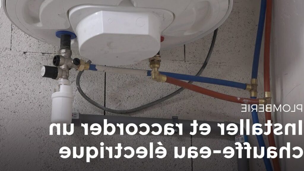 Comment réaliser le branchement électrique d&rsquo;un chauffe-eau ?