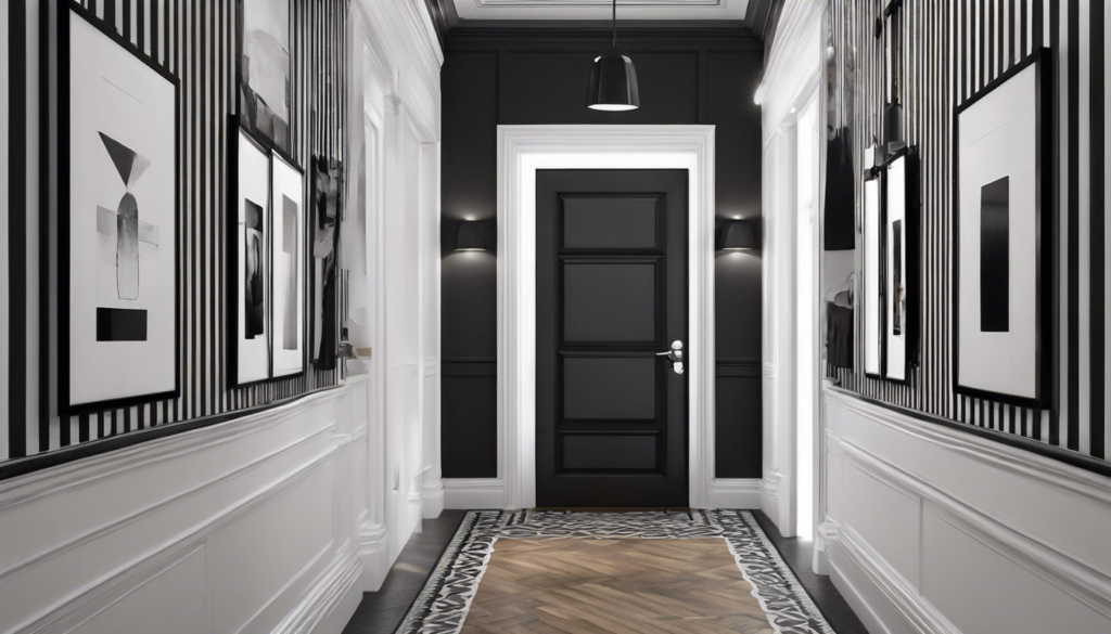 découvrez nos astuces et tendances incontournables pour sublimer votre couloir avec une décoration noir et blanc. transformez cet espace souvent négligé en un lieu élégant et moderne grâce à des conseils pratiques et des inspirations créatives.