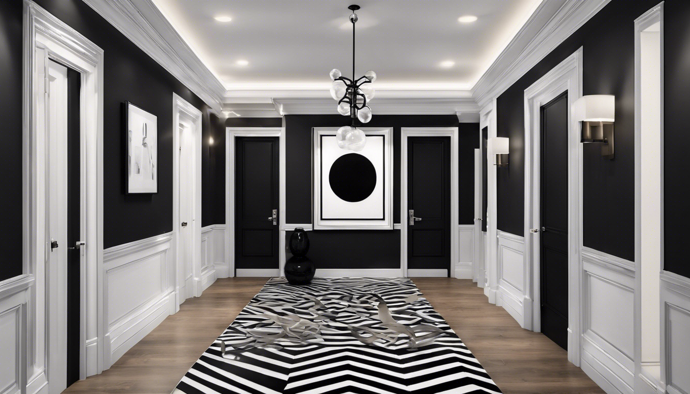 découvrez des astuces et tendances pour sublimer votre couloir avec une décoration noir et blanc élégante. transformez cet espace souvent négligé en une galerie stylistique qui reflète votre personnalité et votre goût. inspirez-vous de nos conseils pour allier chic et praticité.