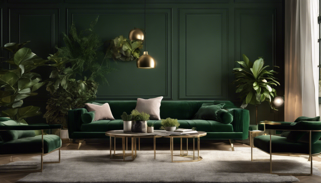 découvrez comment intégrer le vert foncé dans la décoration de votre salon avec les dernières tendances. inspirez-vous de notre guide pour créer un espace élégant et chaleureux, alliant confort et modernité.