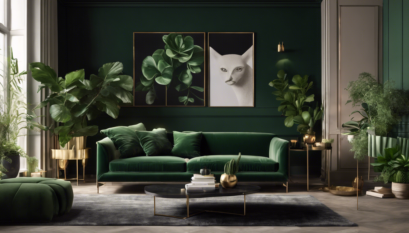 découvrez les dernières tendances de décoration pour un salon en vert foncé. apprenez à harmoniser cette teinte élégante avec des accessoires, des meubles et des textures pour créer un espace chaleureux et sophistiqué qui reflète votre style personnel.