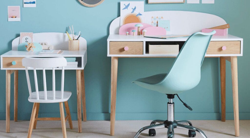Aménager un bureau pour fille en primaire : astuces et inspirations