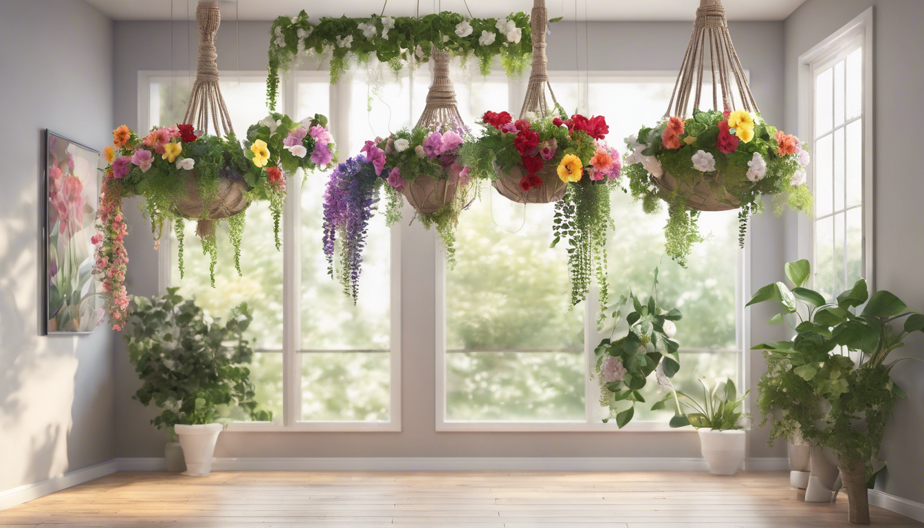 découvrez nos conseils pratiques pour l'entretien des fleurs suspendues, afin d'embellir votre intérieur tout en apportant une touche de nature et de fraîcheur à votre décoration.
