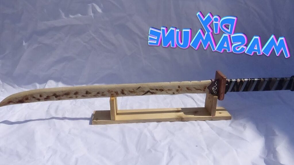 Comment faire un katana en bois ?