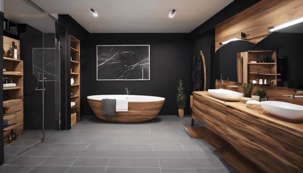 découvrez des idées inspirantes pour aménager une salle de bain alliant élégance du noir et chaleur du bois. apprenez à harmoniser ces éléments pour créer un espace moderne et accueillant, tout en optimisant le confort et la fonctionnalité.
