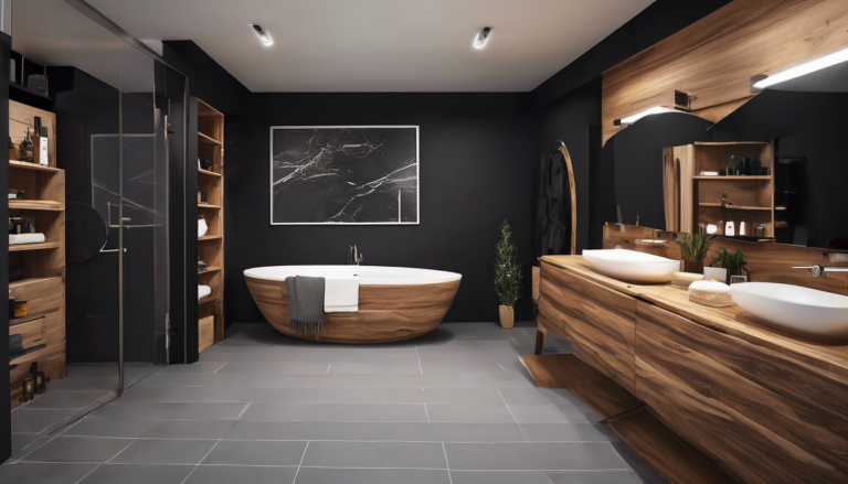 découvrez des idées inspirantes pour aménager une salle de bain alliant élégance du noir et chaleur du bois. apprenez à harmoniser ces éléments pour créer un espace moderne et accueillant, tout en optimisant le confort et la fonctionnalité.