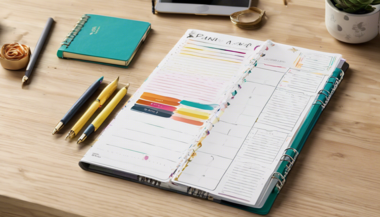 découvrez comment créer un planner à imprimer pour mieux organiser votre quotidien. ce guide pratique vous montre les étapes à suivre, des modèles à personnaliser et des astuces pour optimiser votre emploi du temps.