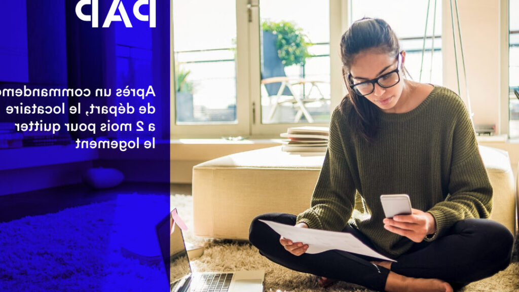 Est-il possible de quitter un logement avec un loyer impayé ?