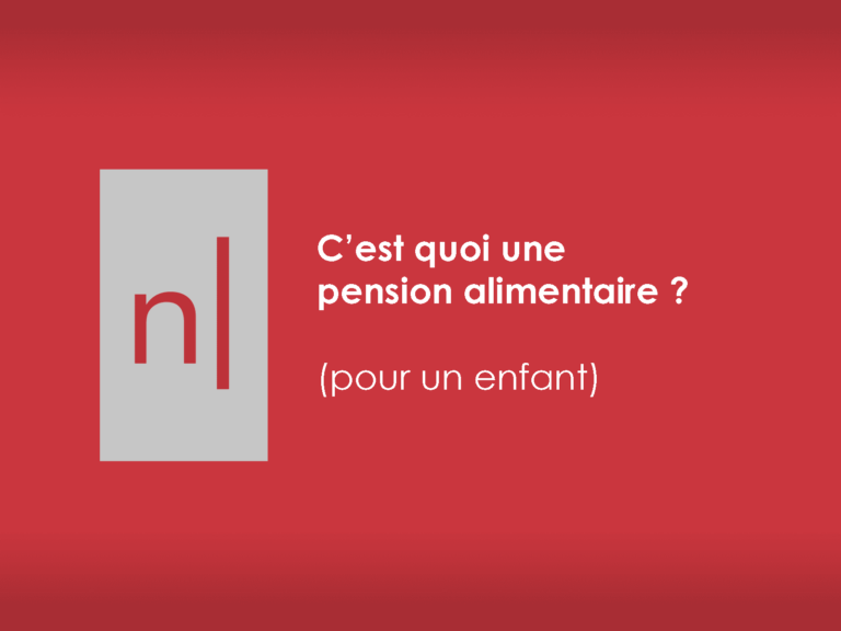 Explication de la pension alimentaire et son importance dans le cadre familial