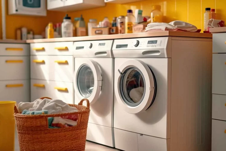 Sèche-linge pompe à chaleur écologique et économique en fonctionnement.