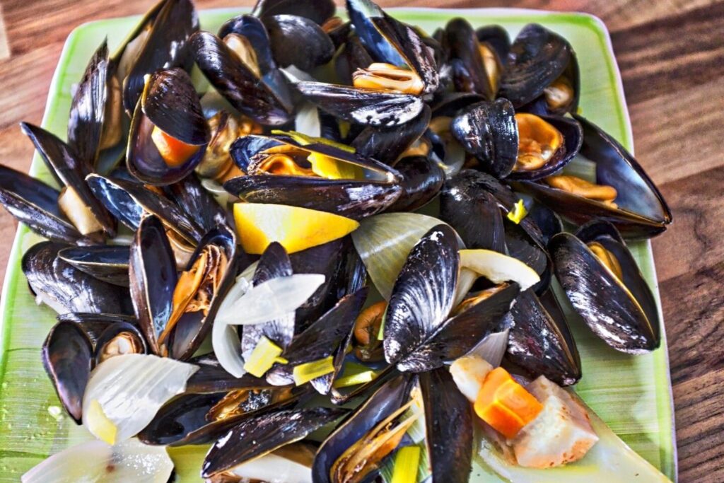 Quelle est la différence entre un litre de moules et un kilo de moules ?