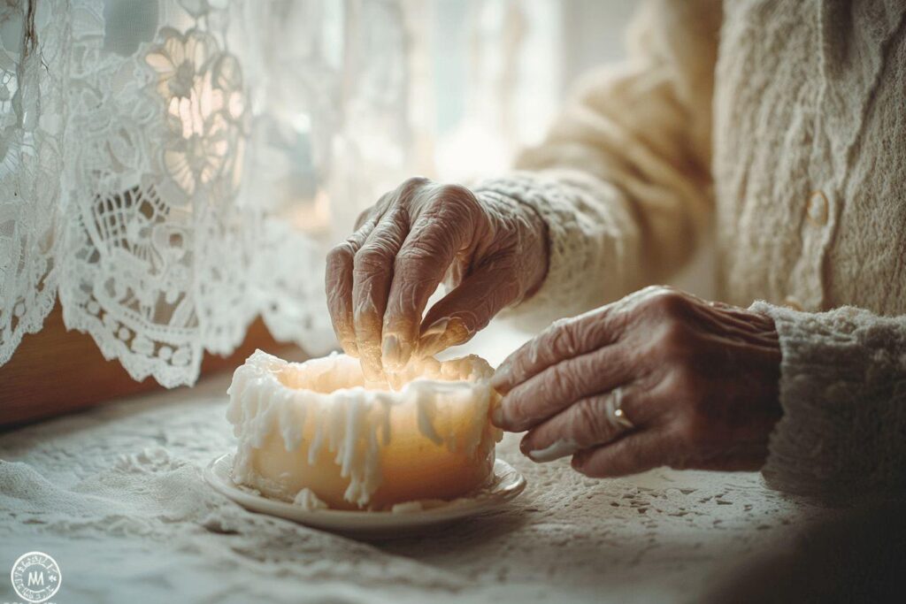 Astuce de grand-mère efficace pour retirer la cire