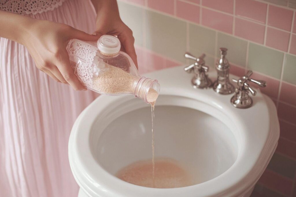 Astuce de grand-mère pour détartrer les WC sans effort