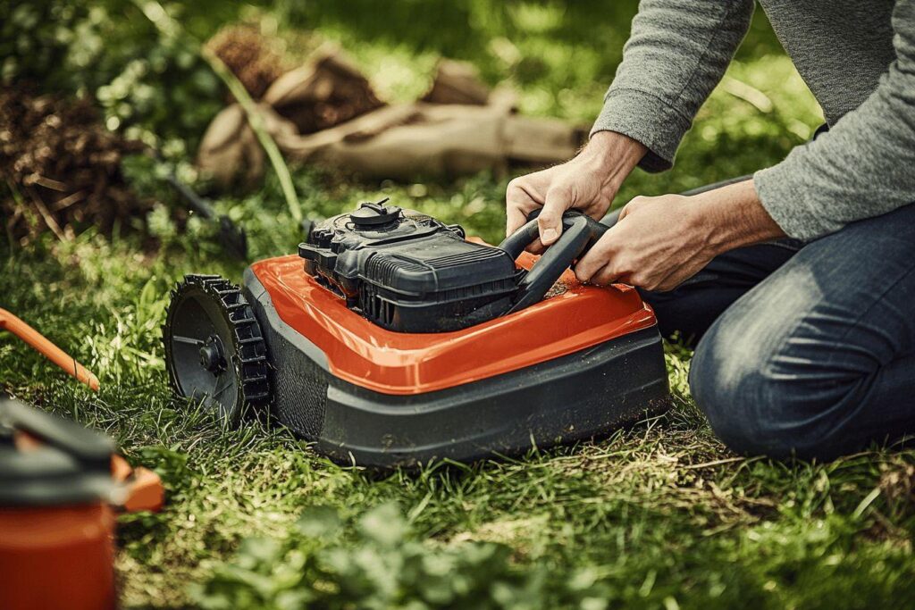 Astuce simple pour démarrer une tondeuse récalcitrante