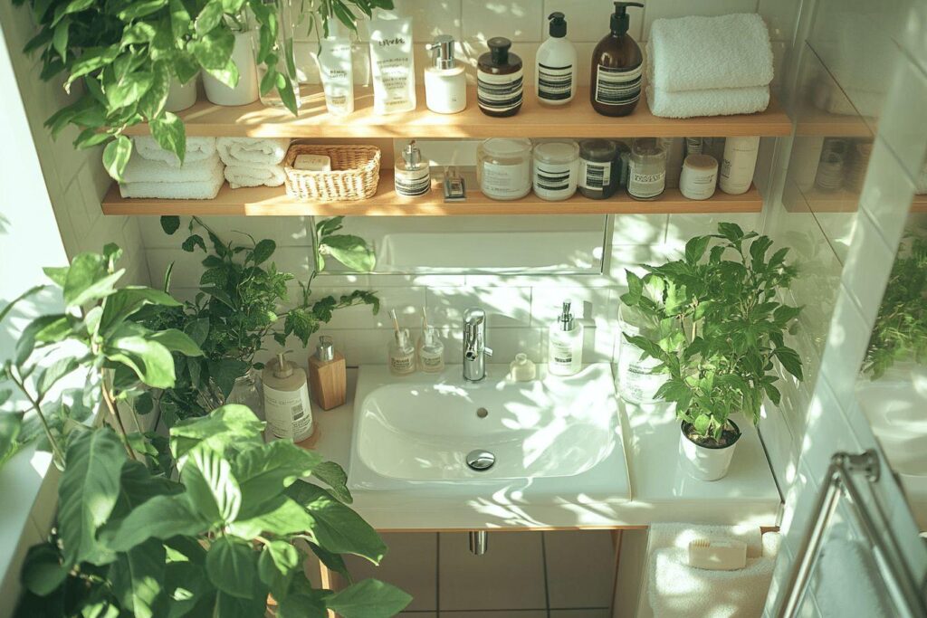 Astuces futées pour gagner de la place dans une petite salle de bain