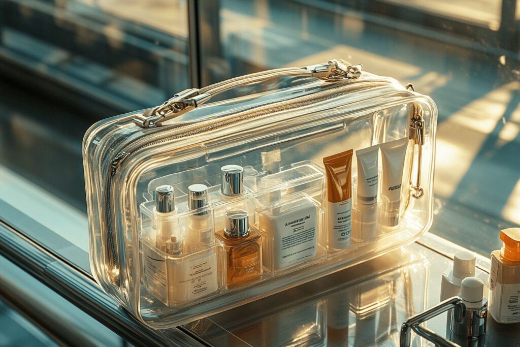 Comment faire sa trousse de toilette pour prendre l’avion ?