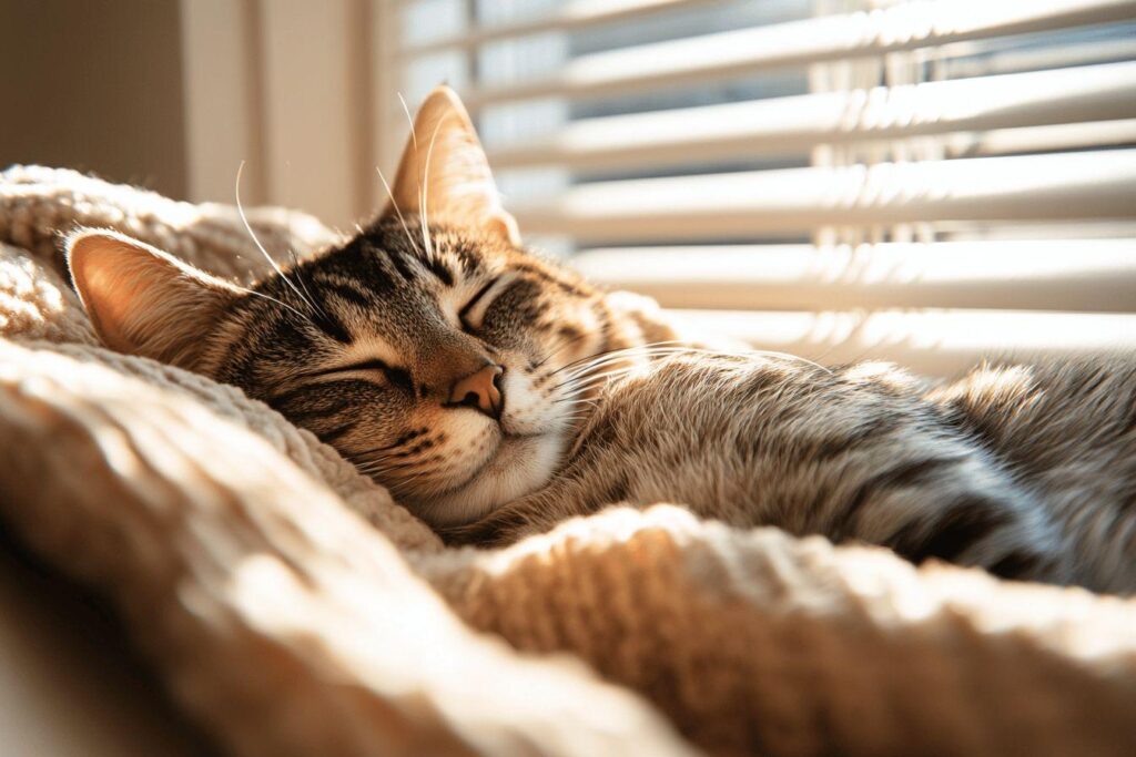 Pourquoi le chat dort tout le temps ?