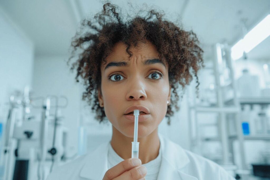 Test salivaire positif : combien de temps avant d’être négatif ?