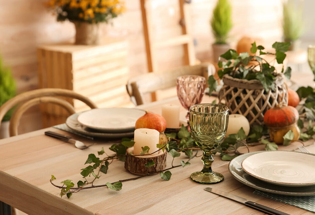 Comment créer une décoration de table d’automne facile et tendance ?