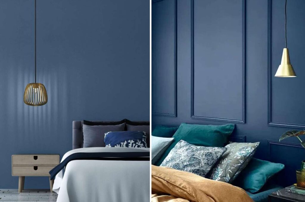 Comment décorer votre chambre en bleu et blanc pour une atmosphère apaisante ?