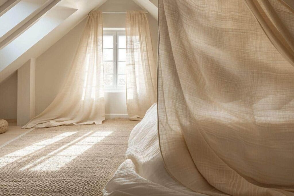 Comment créer un dressing élégant et pas cher avec un rideau ?