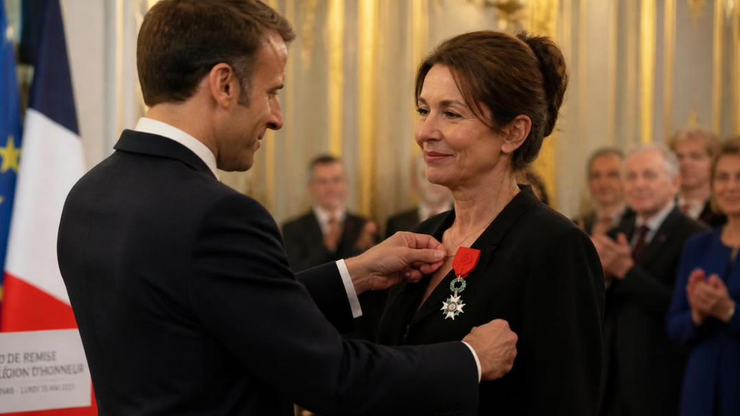 personne qui recoit la legion d'honneur